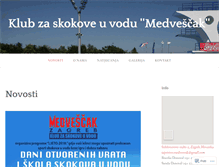 Tablet Screenshot of ksv-medvescak.hr